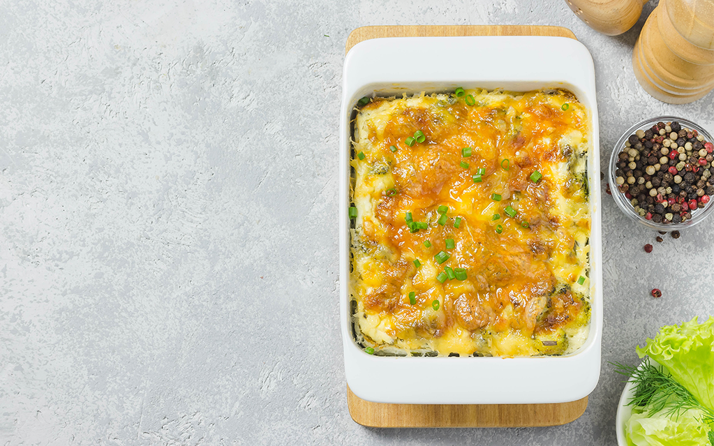 Nasi Bakar dengan Ayam Buttermilk